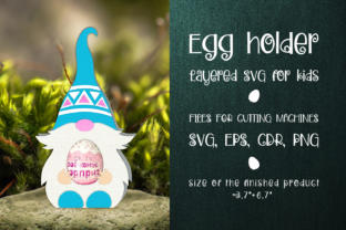 Easter Gnome Chocolate Egg Holder Svg Graphic By Olga Belova Creative Fabrica