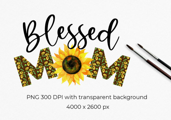Free Free 314 Blessed Mom Sunflower Svg SVG PNG EPS DXF File