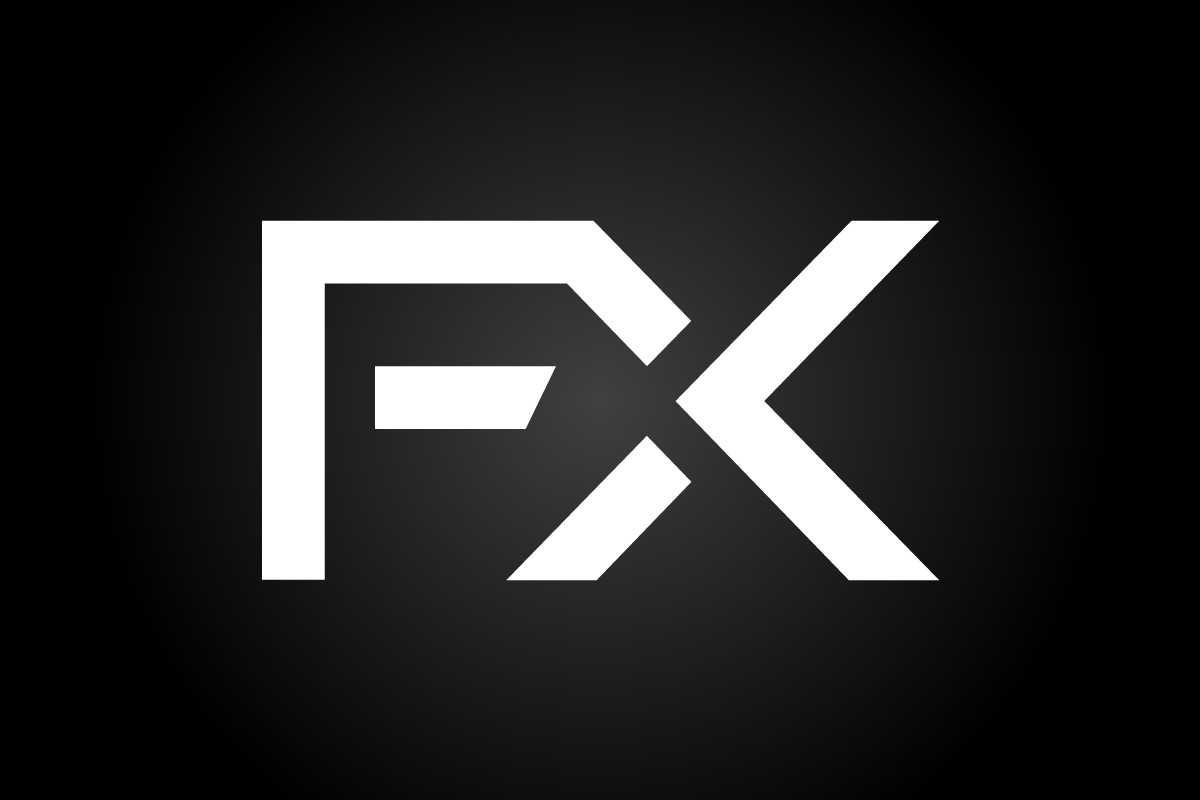 FX F X Black And White Letter Logo Design With Vertical And Horizontal  Lines. Royalty Free SVG, Cliparts, Vectors, and Stock Illustration. Image  79312061.