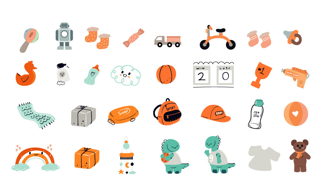 Game Doodle Illustration Drawing Art Graphic by sleborstudio · Creative  Fabrica