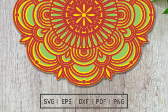 Free Free 308 Design Layered Mandala SVG PNG EPS DXF File