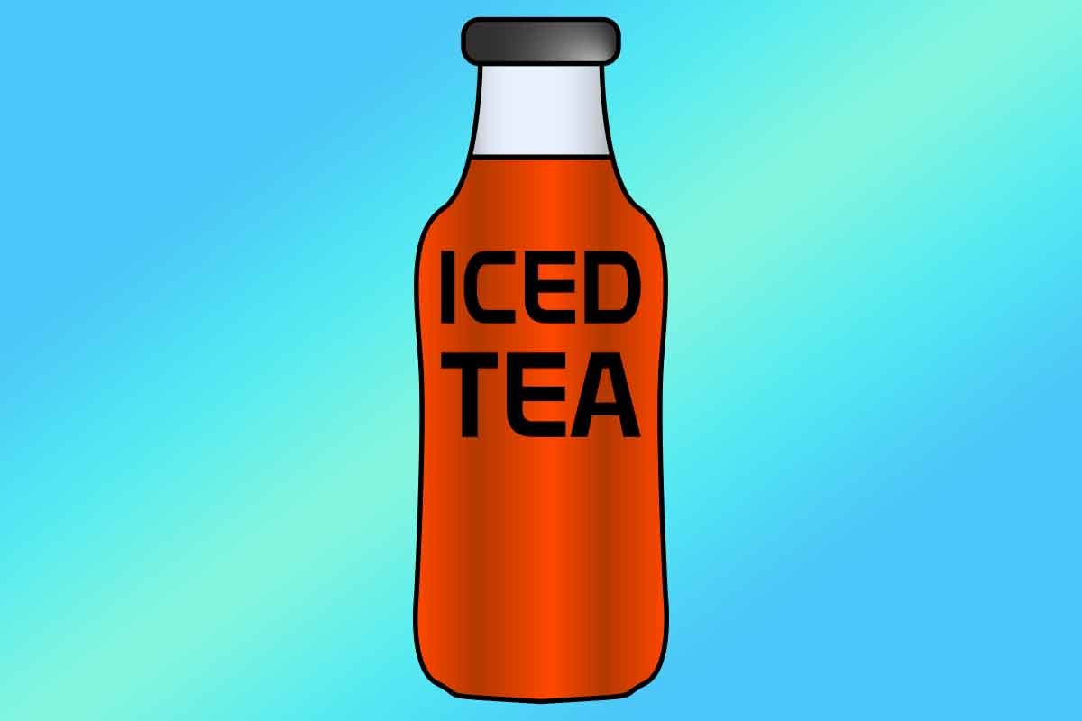 iced tea bottle