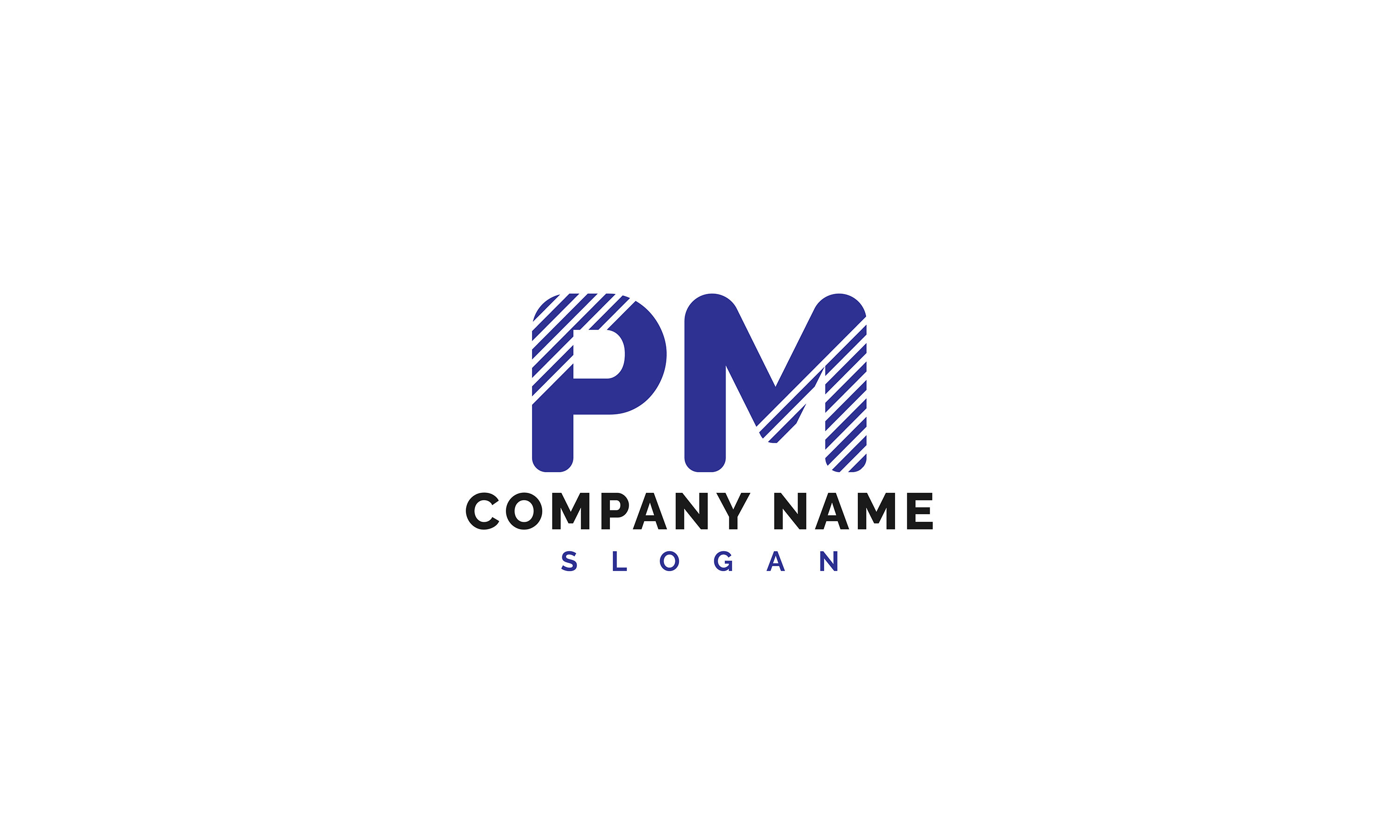 PM Letter Logo Graphic by Logo House · Creative Fabrica