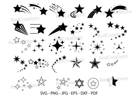 Craft Supplies And Tools Star Svg Bundle Hand Drawn Star Svg Hand Drawn
