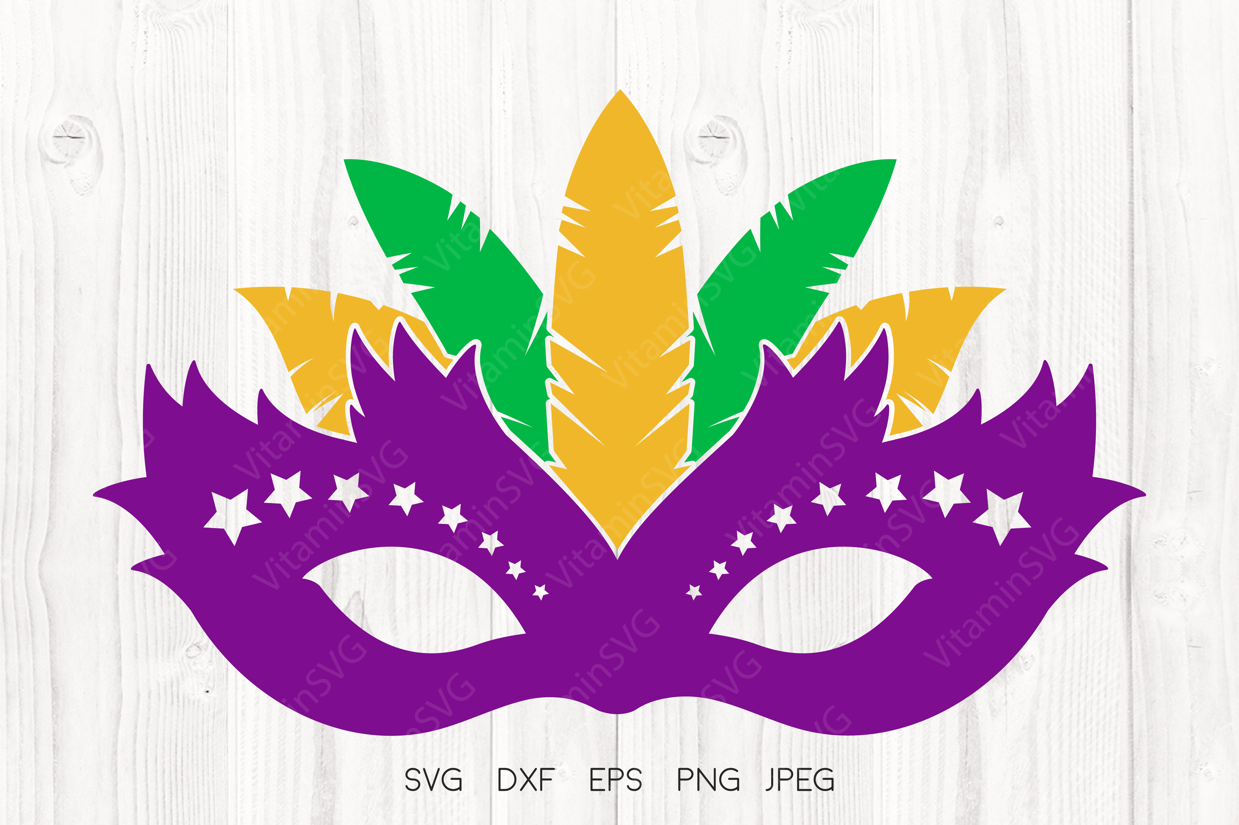 Mardi Gras Svg, Carnival Mask Graphic by VitaminSVG · Creative Fabrica