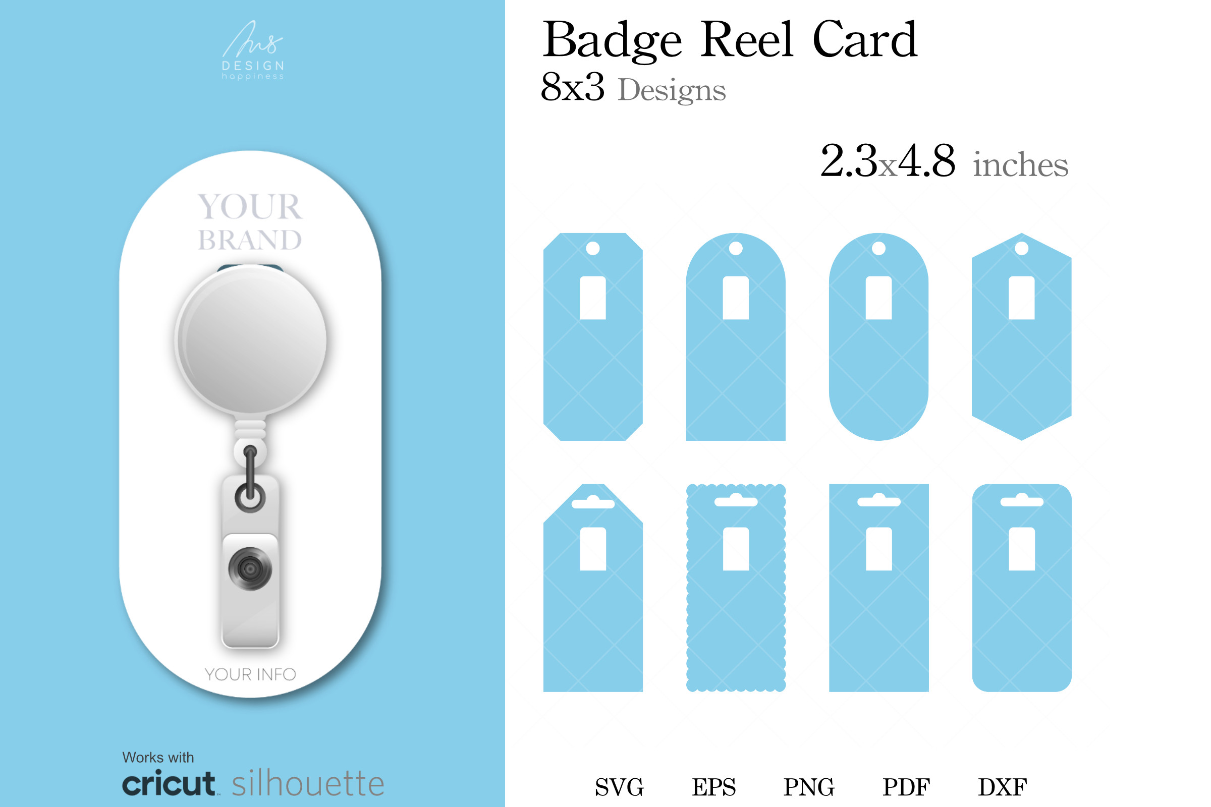 Custom Badge Reel Display Cards, Badge Reel Display, Display Cards, Badge  Reel Display Cards