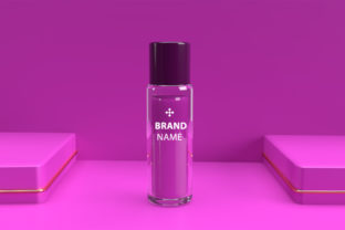 Beautiful Fancy Perfume Bottle · Creative Fabrica