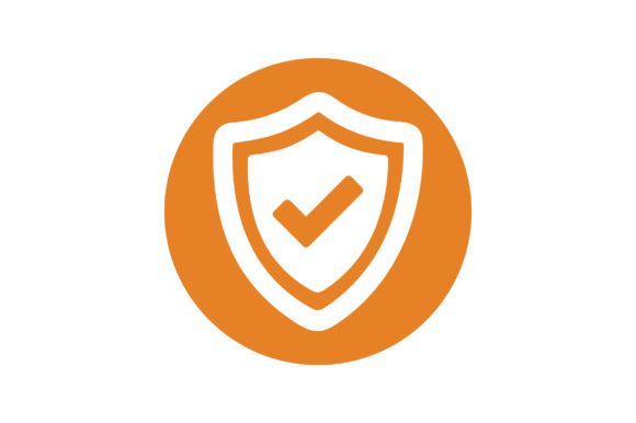 Antivirus, Protection, Security Icon Graphic by hr-gold · Creative Fabrica