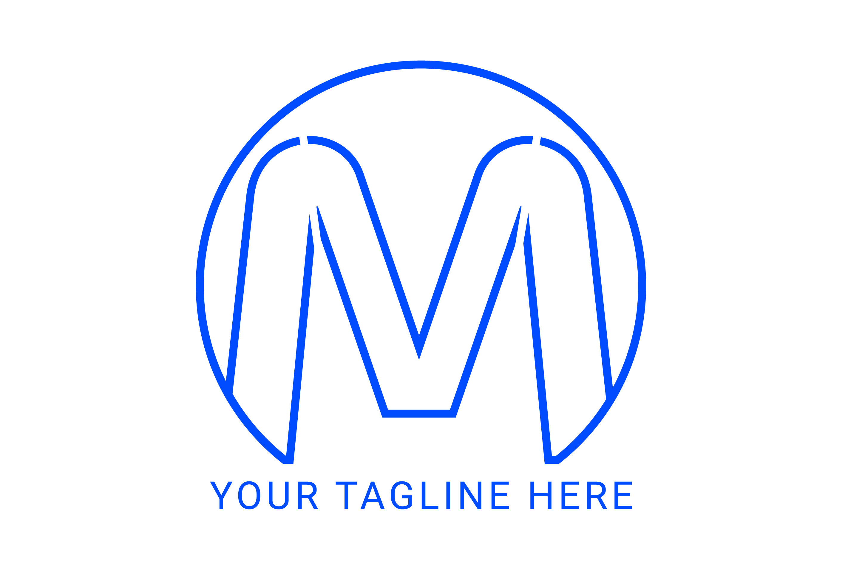 Minimalist Letter Mm Elegant Logo Design Graphic by BlackSweet · Creative  Fabrica