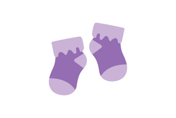 baby socks clip art