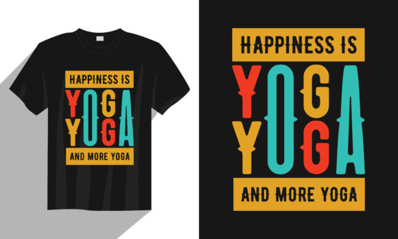 Yoga T-Shirt Design Bundle Bundle · Creative Fabrica