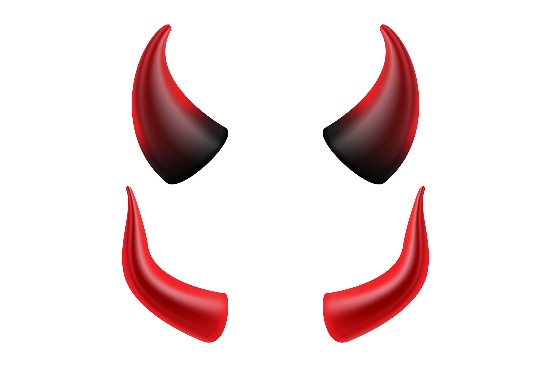 Devil Horns and Wings. Hell Costume. Car Graphic by smartstartstocker ·  Creative Fabrica