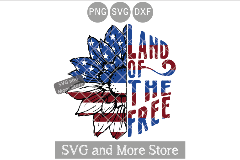 Download Land Of The Free Svg Graphic By Svgandmorestore Creative Fabrica