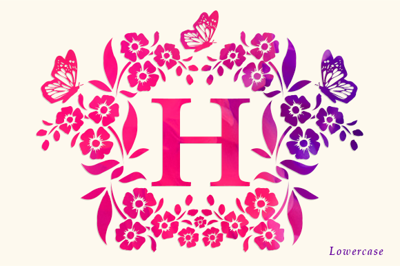Flower Monogram Beauty Logo Concept Graphic by captoro · Creative