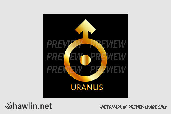 uranus planet symbol