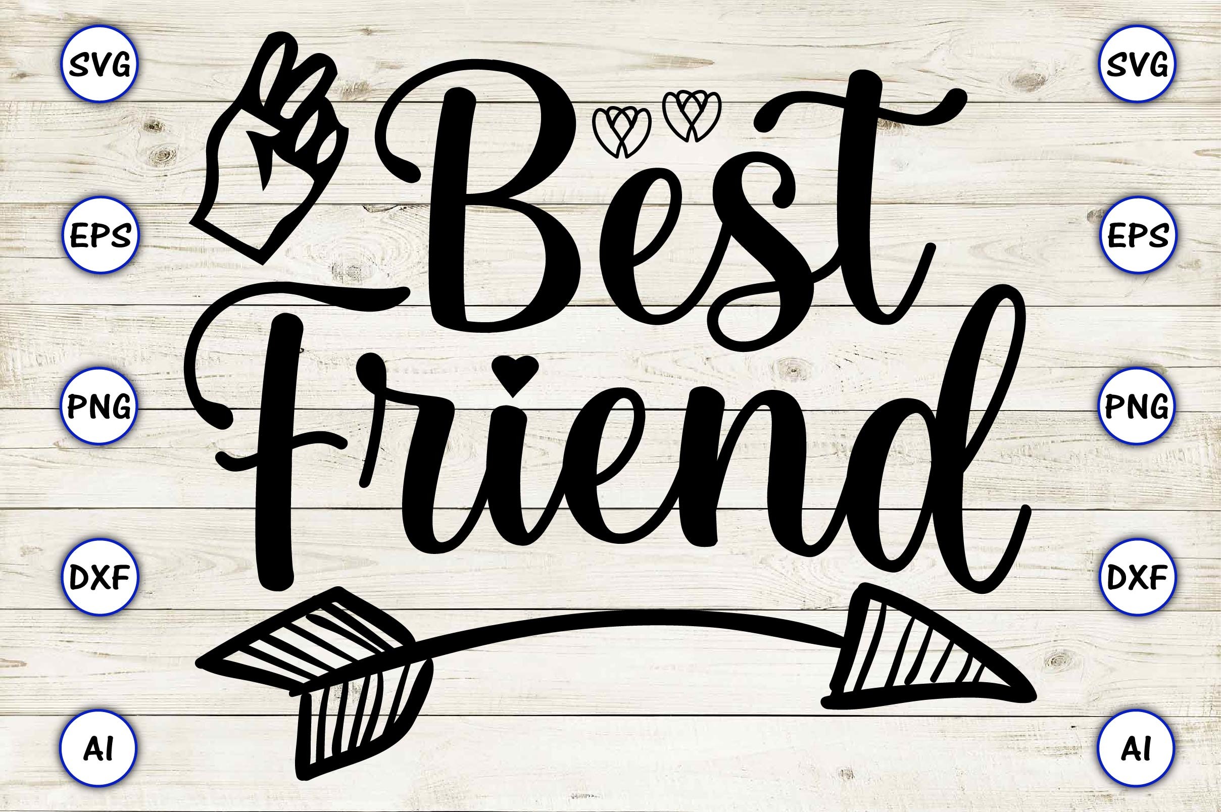 Best Friends Graphic by crafthome · Creative Fabrica