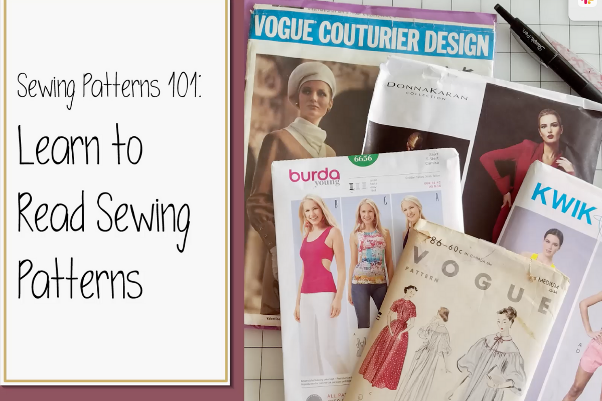 Online Sewing Patterns 101: Learn to Read Sewing Patterns Course ...