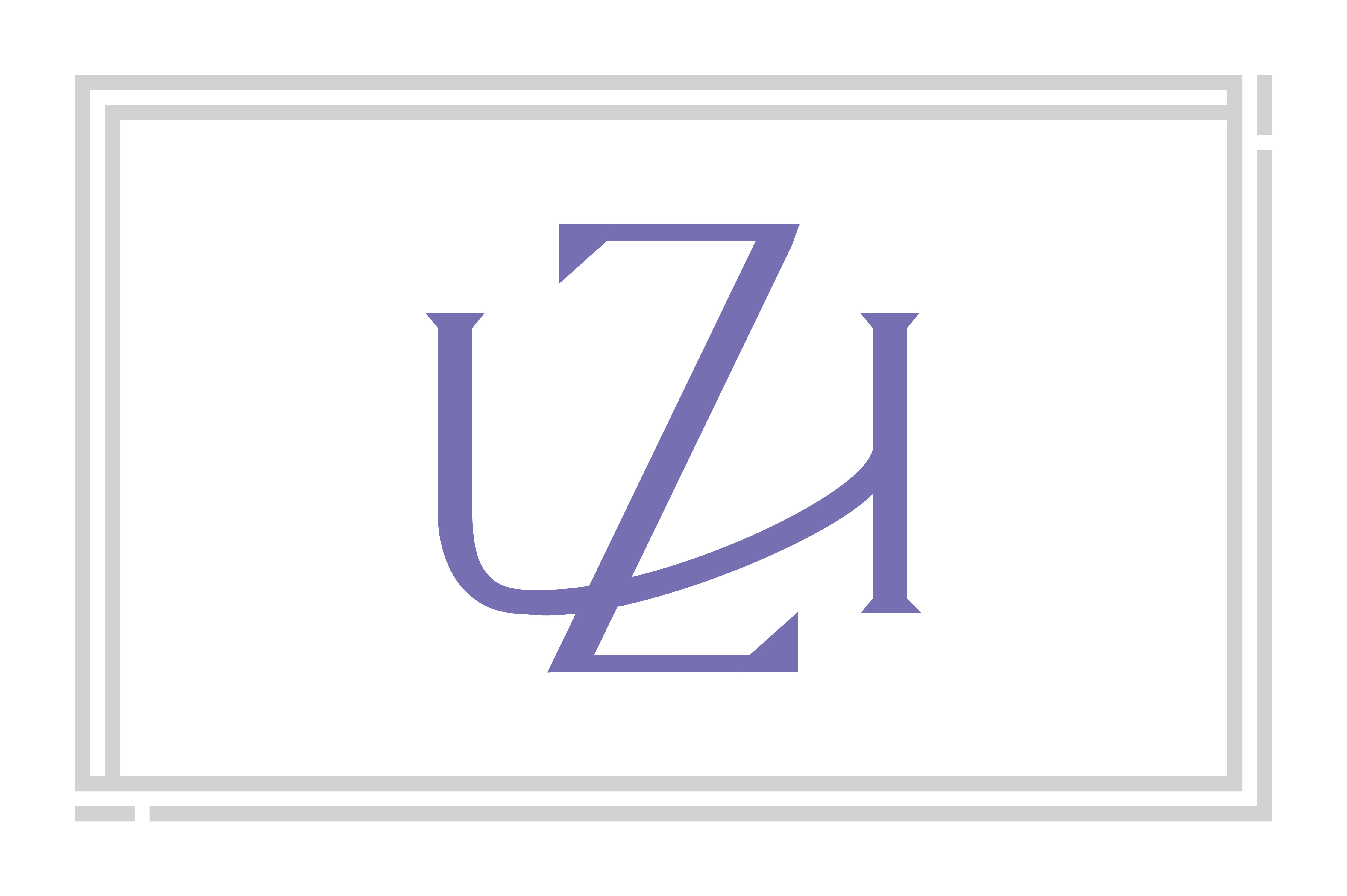 ZU Company Letter Monogram Logo Graphic by die.miftah21 · Creative Fabrica