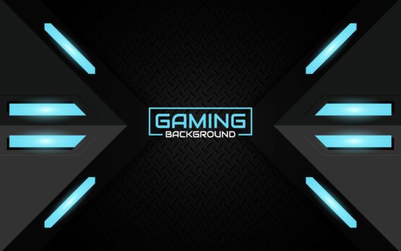 Abstract Light Blue Gaming Background Graphic by Artmr · Creative Fabrica
