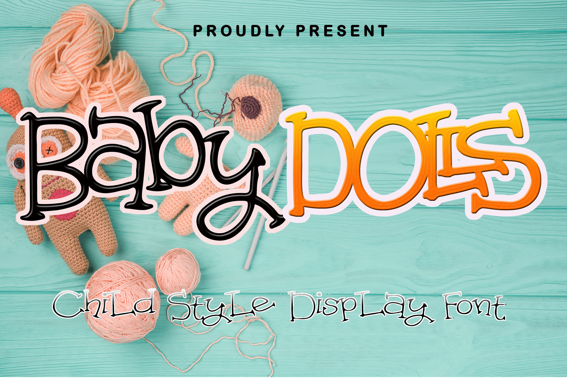 Baby Dolls Font by Projectype · Creative Fabrica