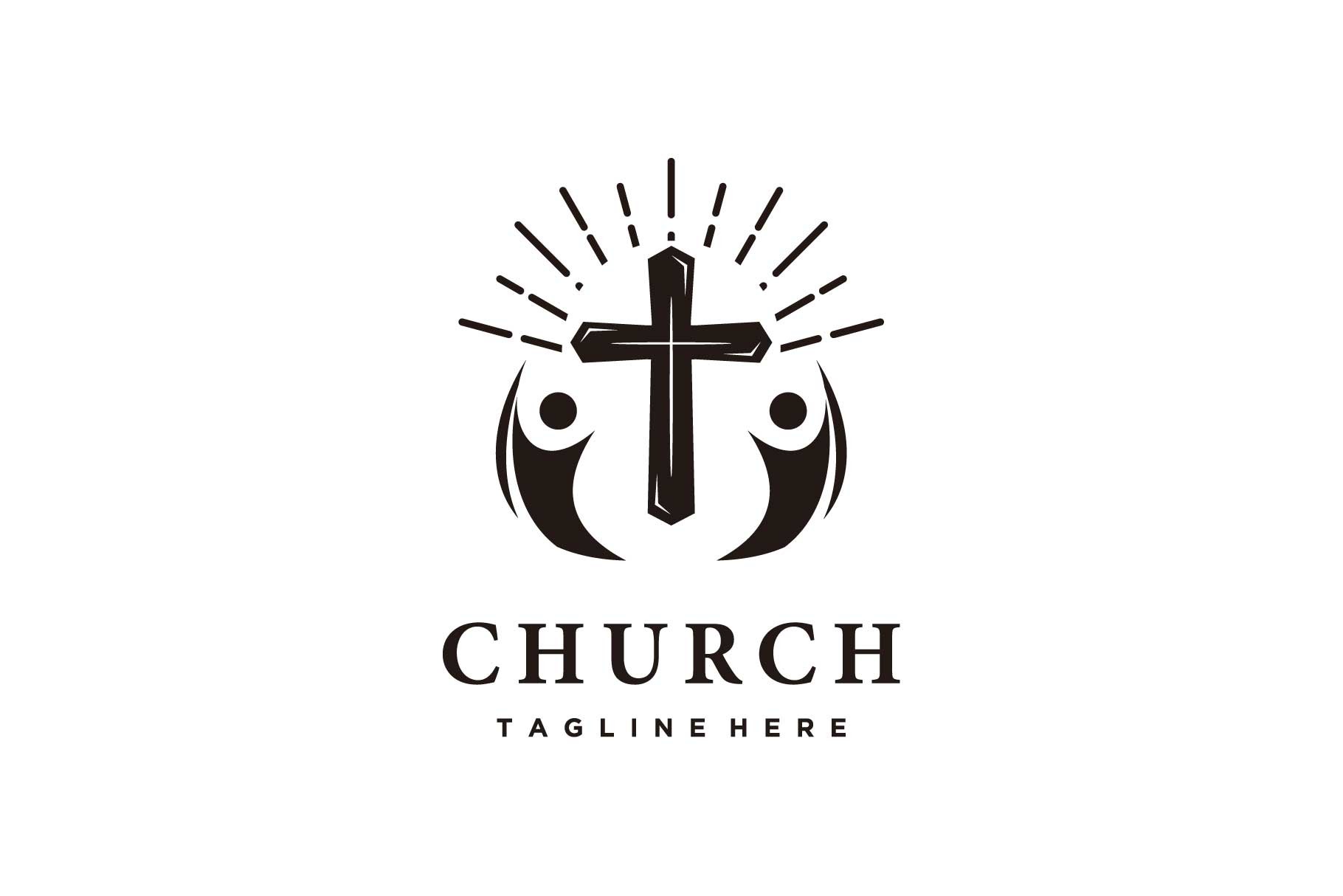 christian cross logos