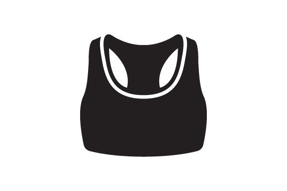 Bra, bralette, fashion, fitness, girl, shopping, silhouette icon - Download  on Iconfinder