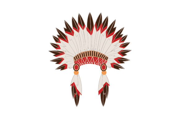 Native American Headdress SVG Cut file by Creative Fabrica Crafts ...