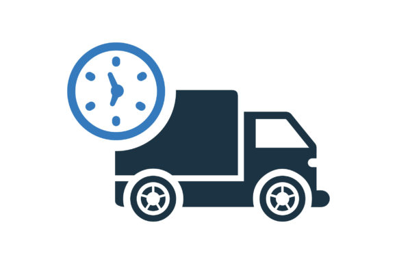 On Time Delivery icon PNG and SVG Vector Free Download