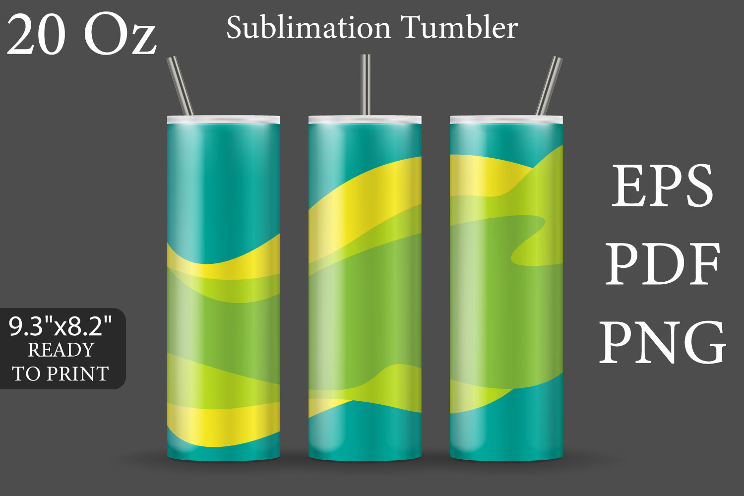 Kids Skinny Tumbler Sublimation 20 Oz Graphic by WatercolorColorDream ·  Creative Fabrica