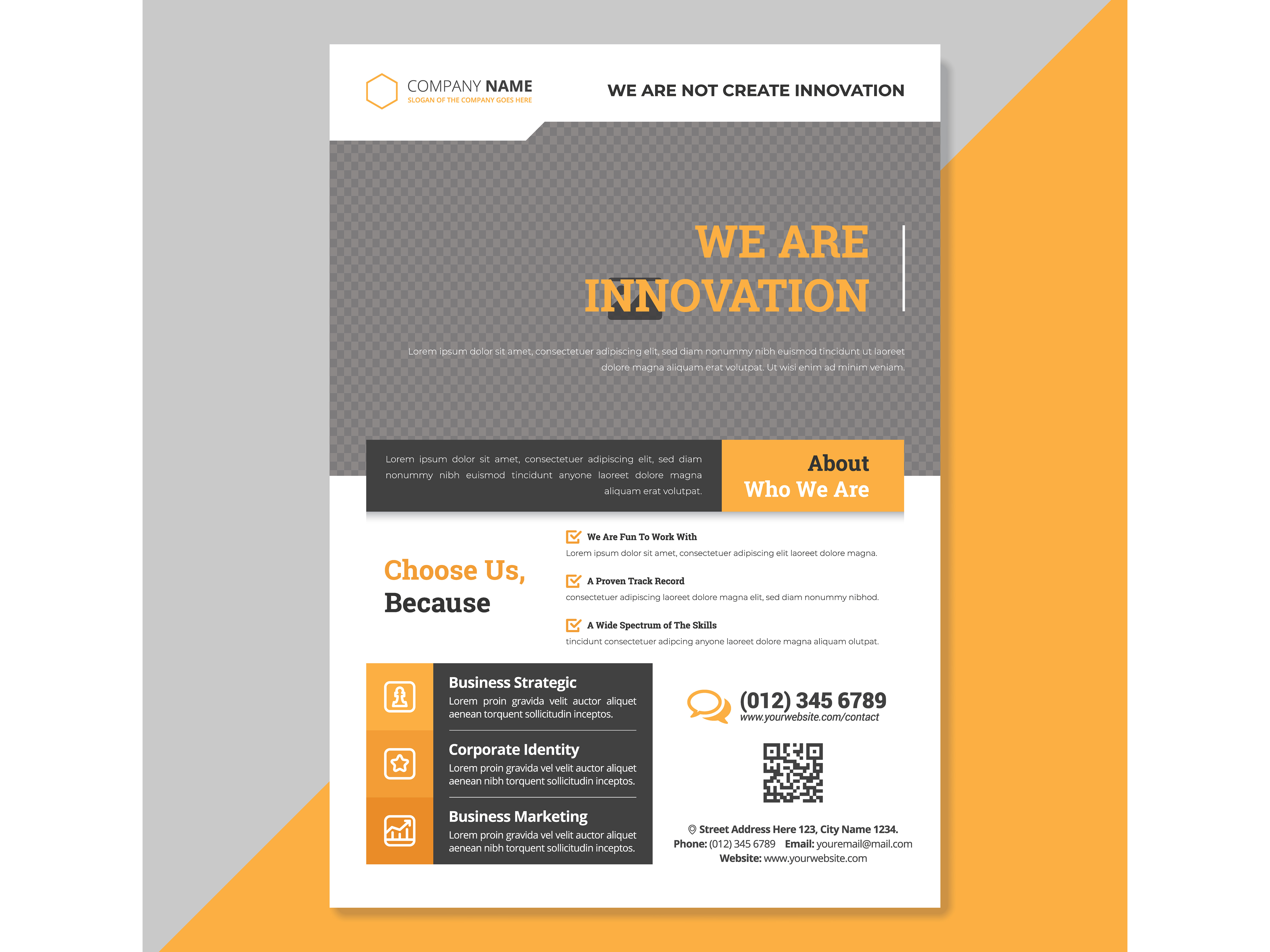 Corporate Business Flyer Design Free Download