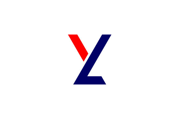LY Logo Design Vector
