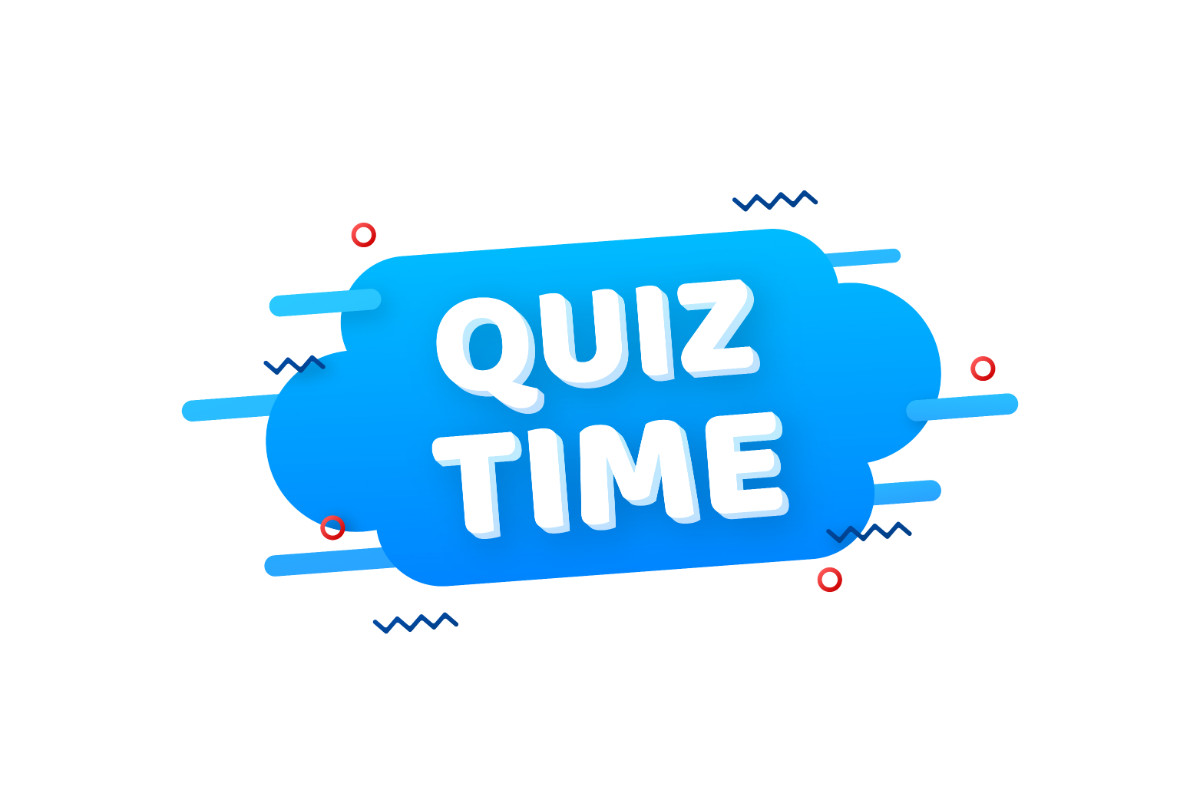 Quiz Time Logo with Clock, Concept Graphic by DG-Studio · Creative Fabrica