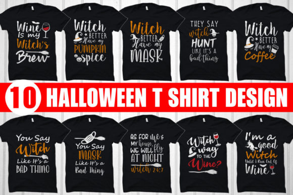 Halloween T-Shirt Mega Bundle , Halloween SVG Mega Bundle