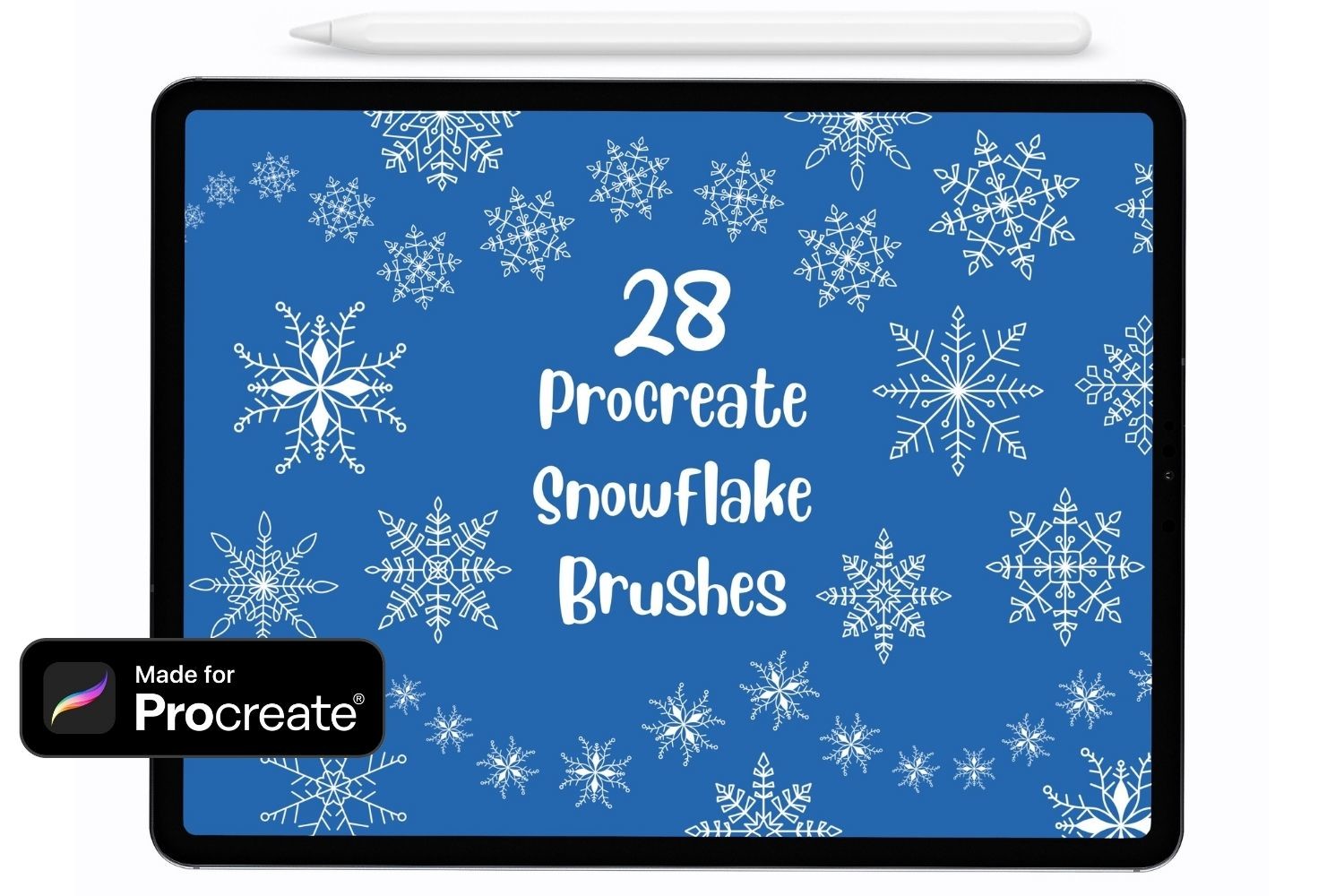 procreate snowflake brush free