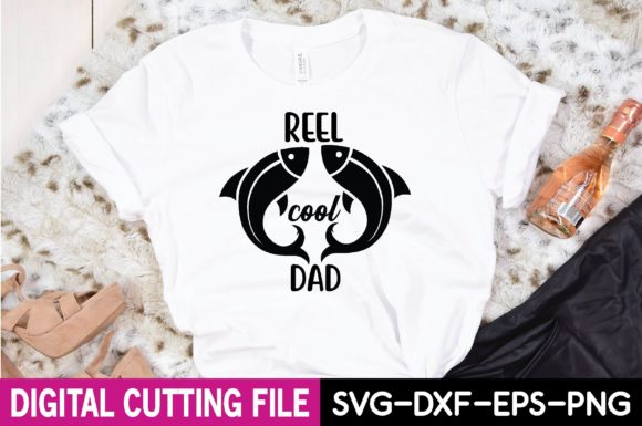Reel Cool Dad Svg Graphic by selinab157 · Creative Fabrica