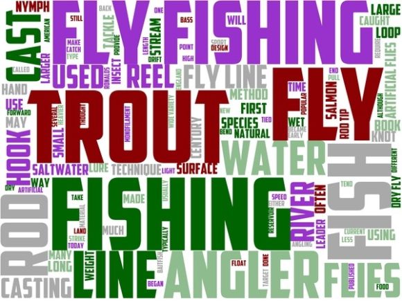 Fly Fishing Wordart Book Cover Graphic by walterktaranto · Creative Fabrica