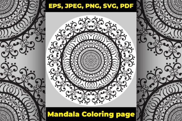 Bulk Coloring Mandala Designs for Adults Graphic by zohuraakter524 ·  Creative Fabrica