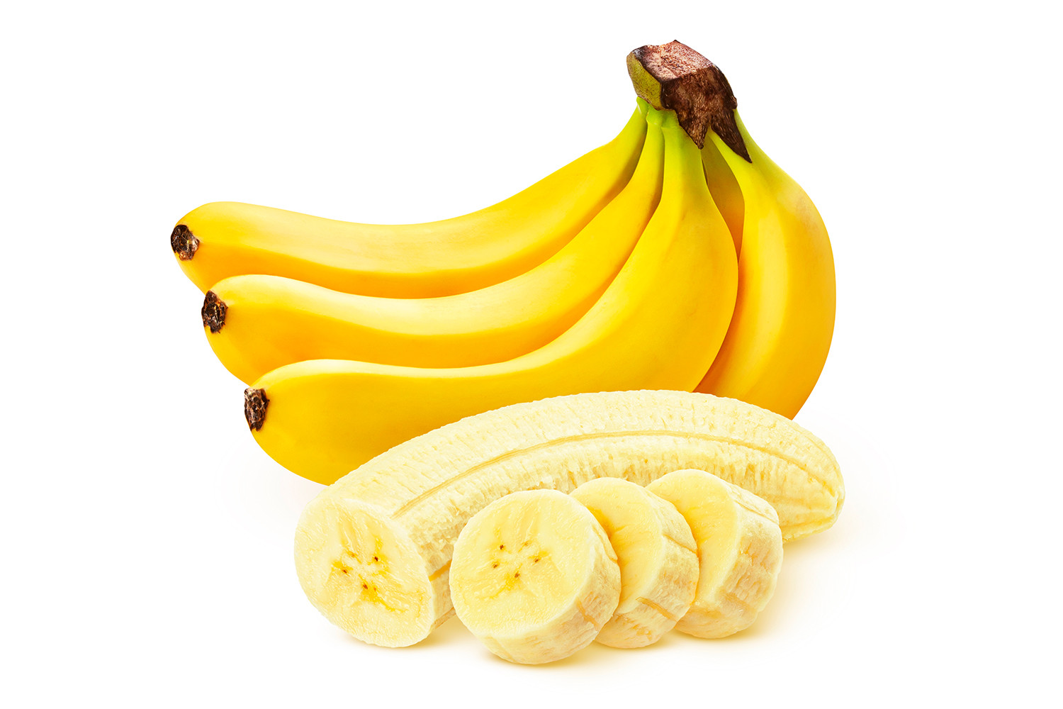 Banana Isolated on White Background Graphic by witmax13 · Creative Fabrica