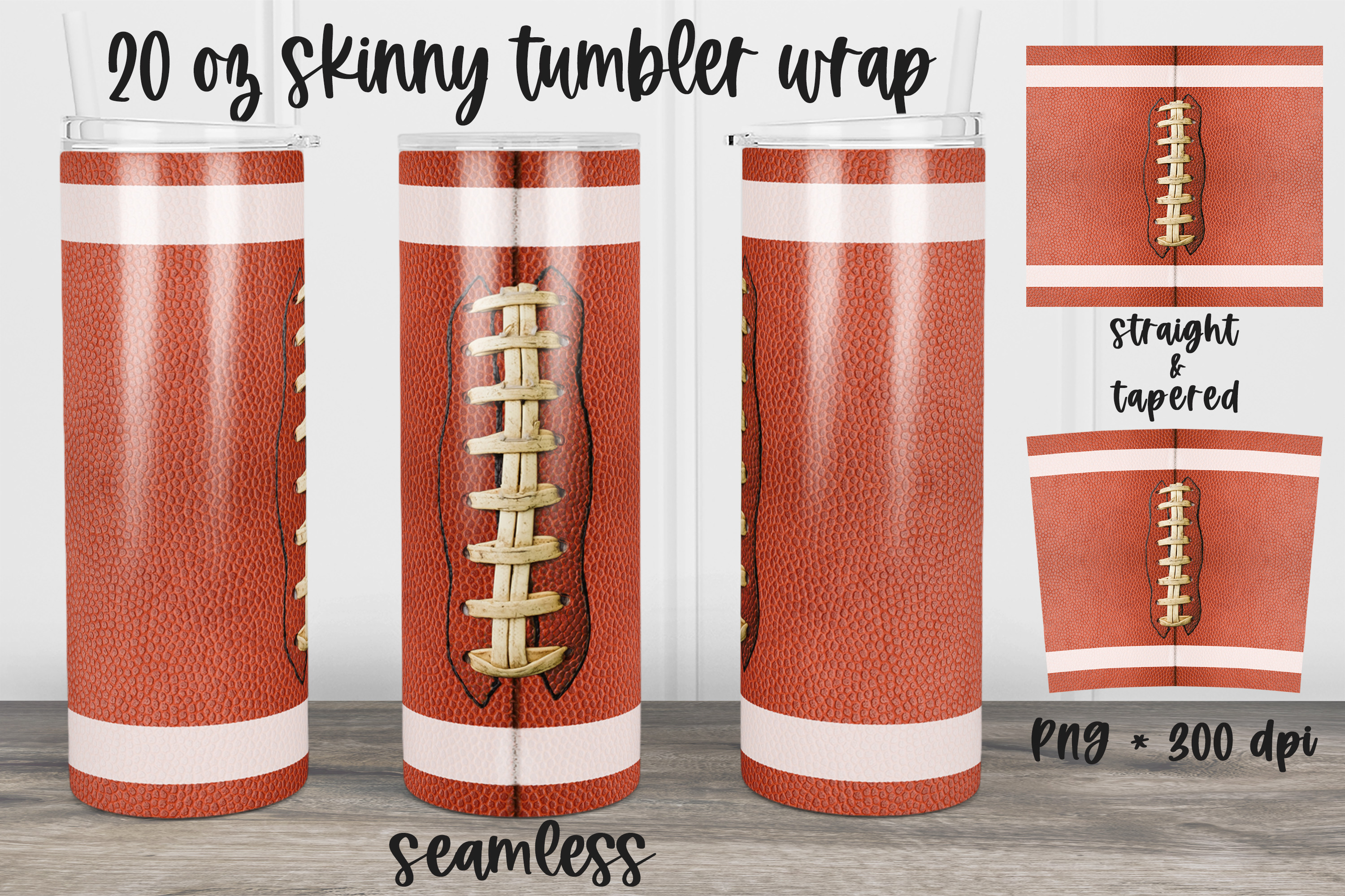NFL Tumbler 20 oz Skinny | Stitch | Tumbler Sublimation Designs, Full  Tumbler Wr
