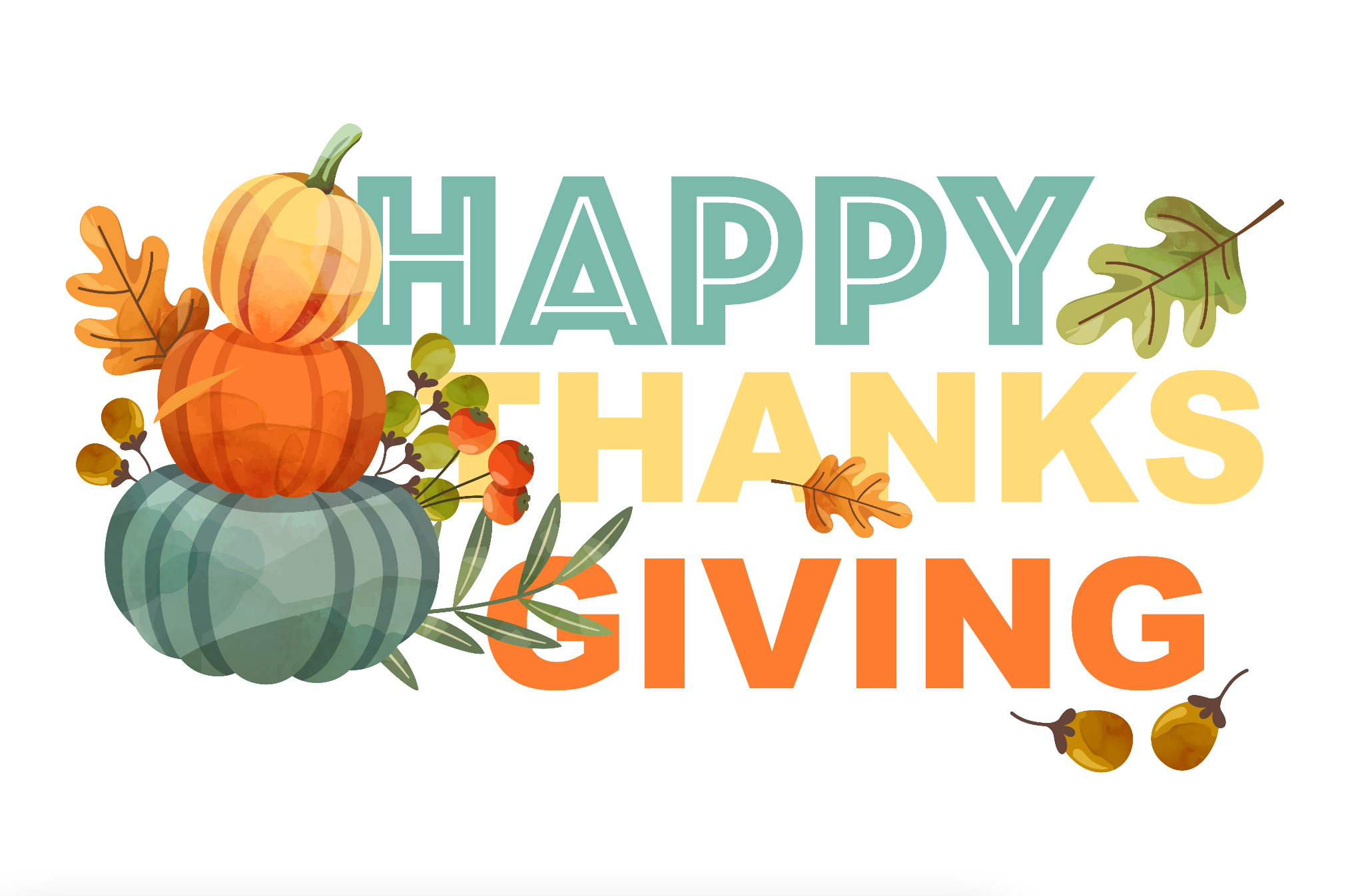Happy Thanksgiving Graphic by Su Digital Art · Creative Fabrica
