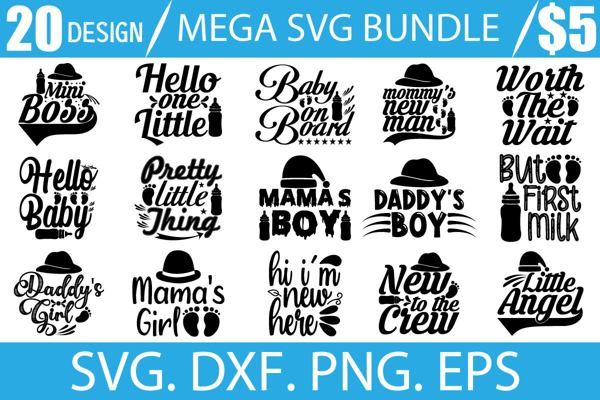 Mega SVG Bundle Bundle · Creative Fabrica