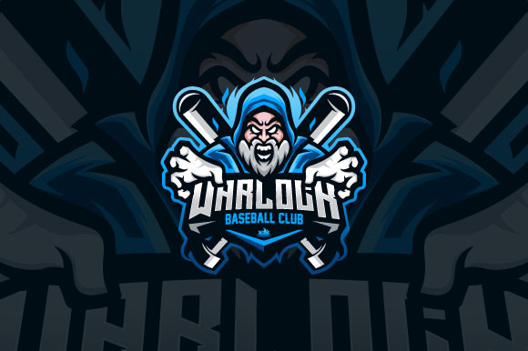 Warlock Mascot Logo for Baseball Club Graphic by Prosperos · Creative ...