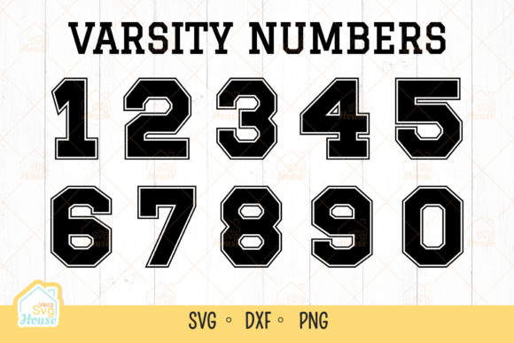 varsity numbers