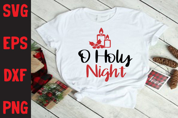O Holy Night Graphic by thesvgfactory · Creative Fabrica