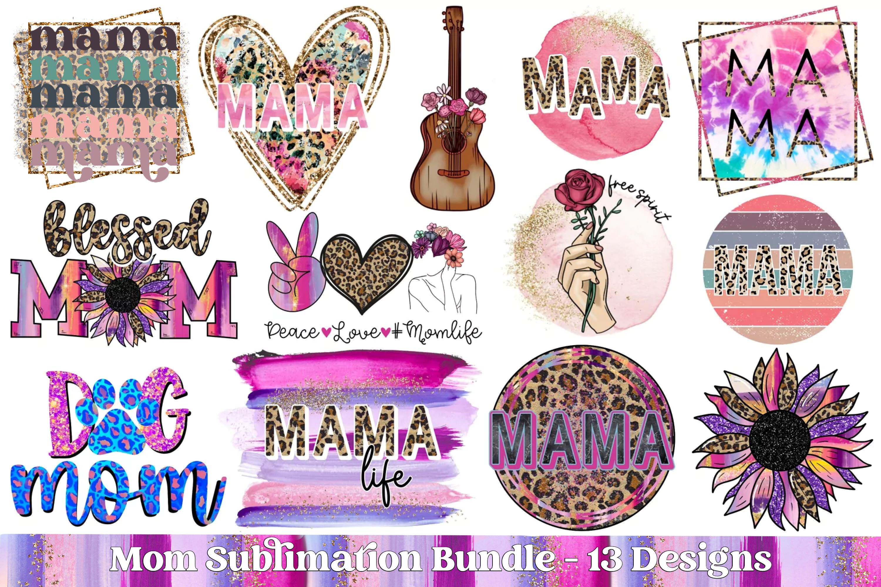 LV Mama/Mini Sublimation – Funky Buffalo Designs