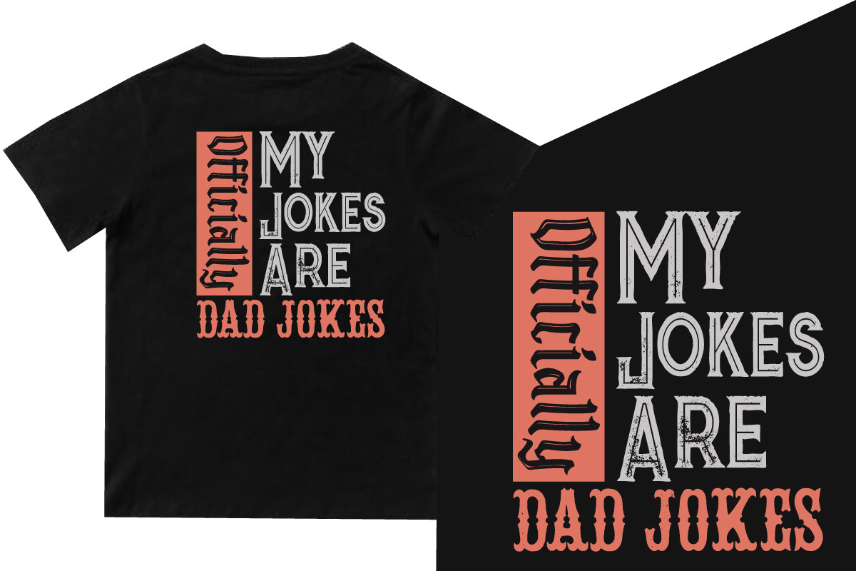 Officially My Jokes Are Dad Jokes Graphic by Svg Box · Creative Fabrica