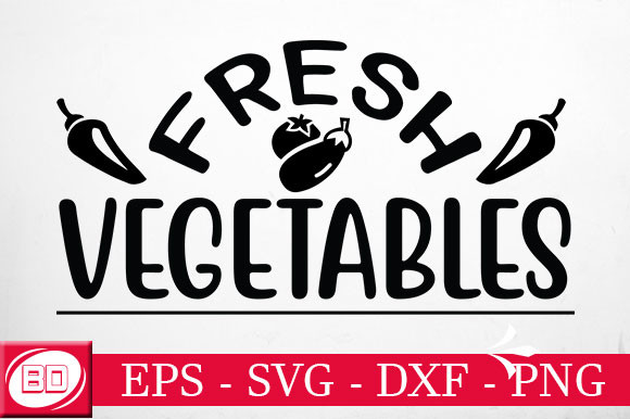 Fresh Vegetables Graphic by Best Designs · Creative Fabrica