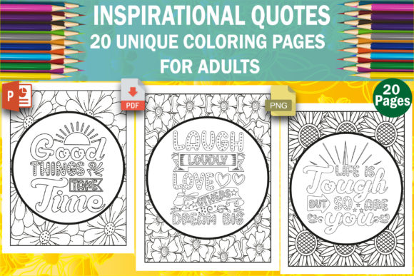 Religious Quotes Coloring Book - Cover Graphic by Safe Publishing ...