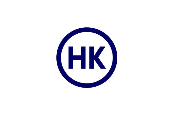 HK Logo Design Vector Graphic by xcoolee · Creative Fabrica