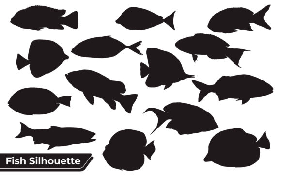 Fish Silhouette Images – Browse 453,212 Stock Photos, Vectors, and Video